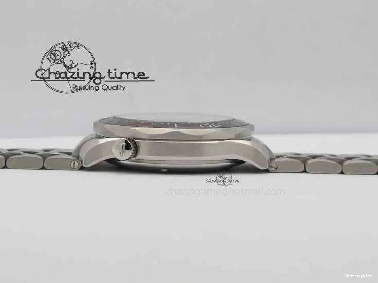 0123 Seamaster 300M 007 SS MK 1:1 Best Edition Black 007 Dial Ceramic Bezel On SS Bracelet A EasyCare 8178